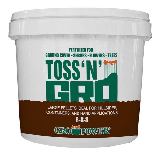 Gro Power Toss 'N' Gro 8-8-8 Cubo de 7 lb